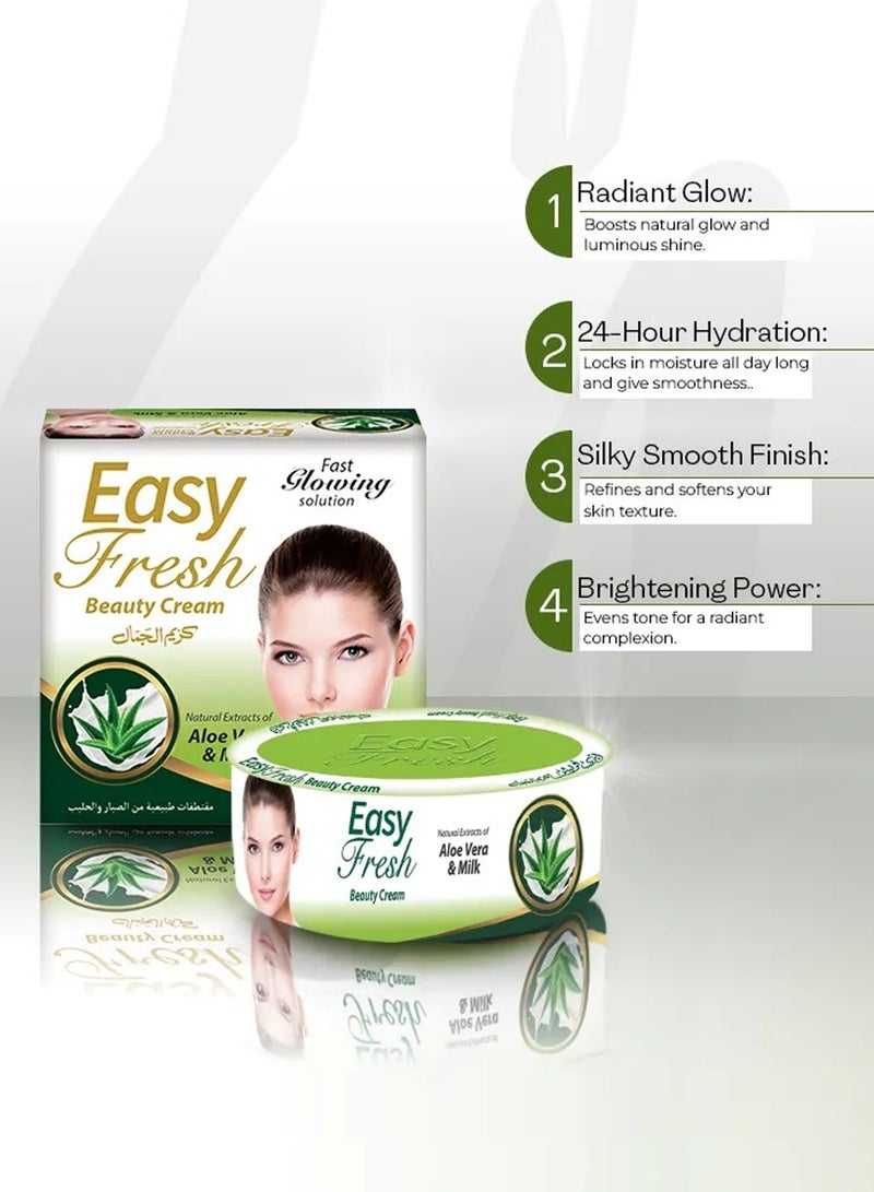 Easy Fresh Beauty Cream - Acne Free Glowing Skin, Even Skin Tone, Eliminates Scars & Dark Circles - For All Skin Types 20g - Image 3