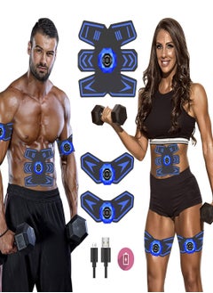 KASTWAVE ABS Abdominal Toning Trainer Abs Workout Equipment Ab Sports Exercise Belt Wireless Home Office Fitness Equipment for Men and Women 6 modes 10 intensities Equipment Muscle Burn Fat Loss Weight  - Image 1