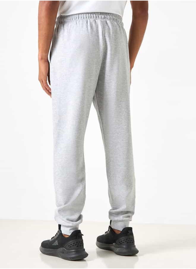 Kappa - Kappa Logo Detail Joggers with Drawstring Closure and Pockets - Image 1