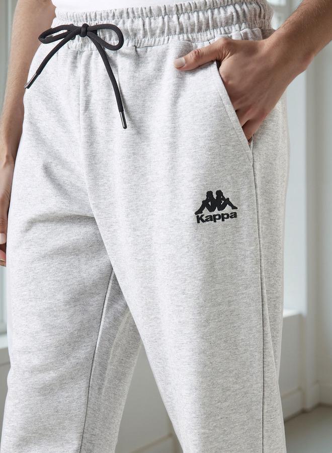 Kappa Textured Joggers with Elasticated Waist - Image 4