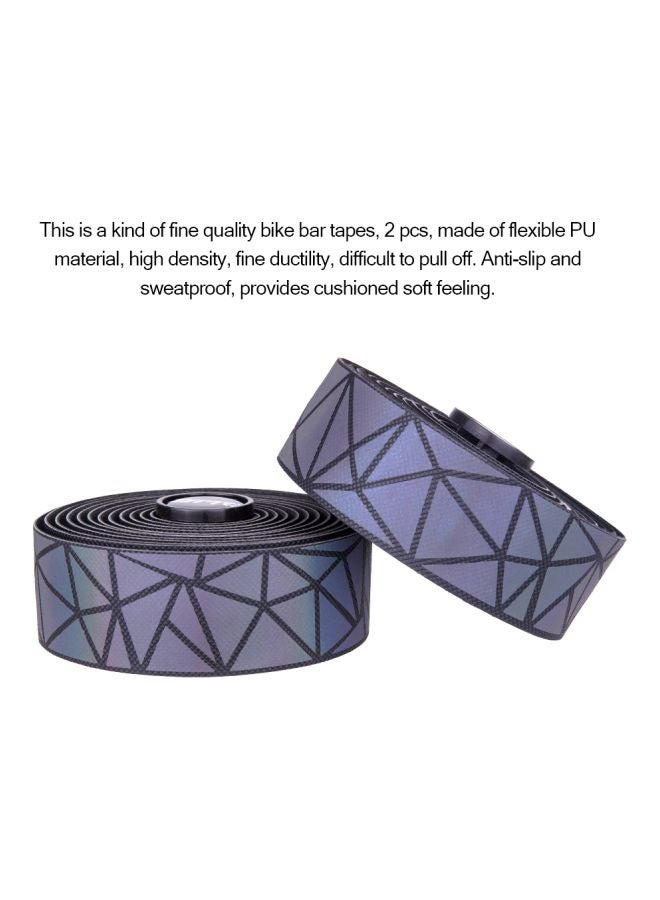 زد تي تي أو طقم شريط لاصق مضاد للماء مناسب لدراجة رود بإطار رفيع مكون من قطعتين 19.5x9.0x3.5سم - Image 3