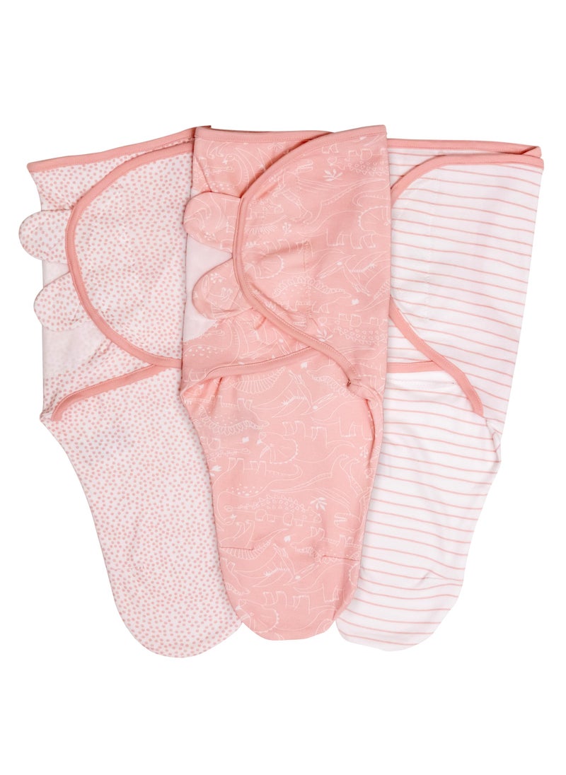 Bum Chicoo Bum Chicoo Newborn Baby Swaddle wrap  Pack of 3 Made of Pure Organic Cotton for 03 Months Baby 