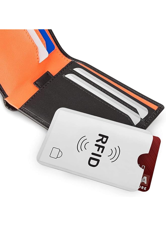 erorex Rfid Blocking Sleeves Contactless Cards Rfid Credit Card Protector Waterproof And Tear Proof Debit Card Protector Sleeve For Privacy And Property Safety  - Image 5