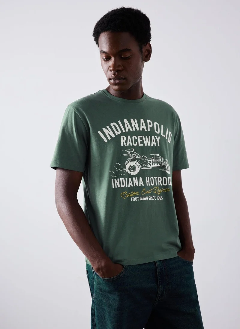 ماتلان Green Indianapolis Raceway T-Shirt
