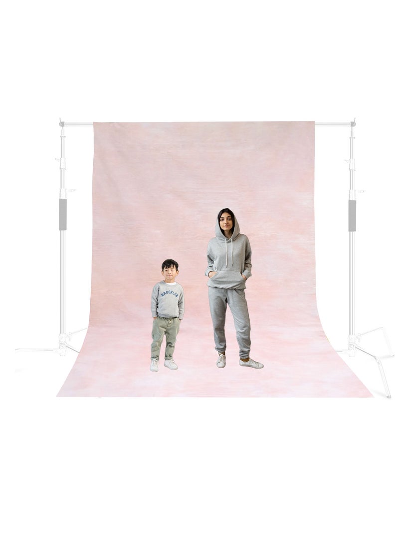 Coopic RM-18 Photography Backdrop 3MX6M Art Fabric Light Pink Photography Background For Photo Studio Props - Image 2