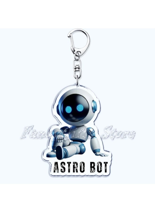 Generic Game Astro Bot Robot Keychains for Accessories Bag ASTROBOT Ring Keyrings Jewelry Planet Space Gaming Gamer Friends Fans Gifts-Color:30-Ships From:CHINA  - Image 1