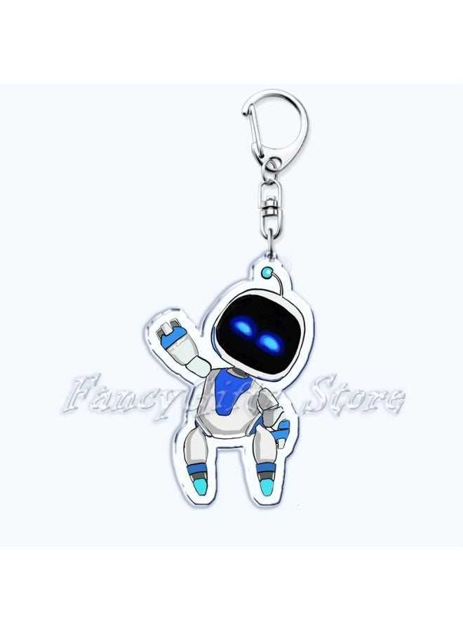 Generic Game Astro Bot Robot Keychains for Accessories Bag ASTROBOT Ring Keyrings Jewelry Planet Space Gaming Gamer Friends Fans Gifts-Color:30-Ships From:CHINA  - Image 3
