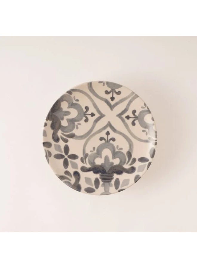 متجر نايس طقم عشاء ريو ووتركلر بورسلان – 20 قطعة – تصميم عصري أنيق باللونين الأزرق والرمادي – يشمل صحون وأطباق وأوعية وفناجين وصحون شاي – آمن للمايكروويف وغسالة الصحون – أواني طعام فاخرة تكفي 4 أشخاص للاستخدام اليومي والمناسبات الخاصة - Image 5