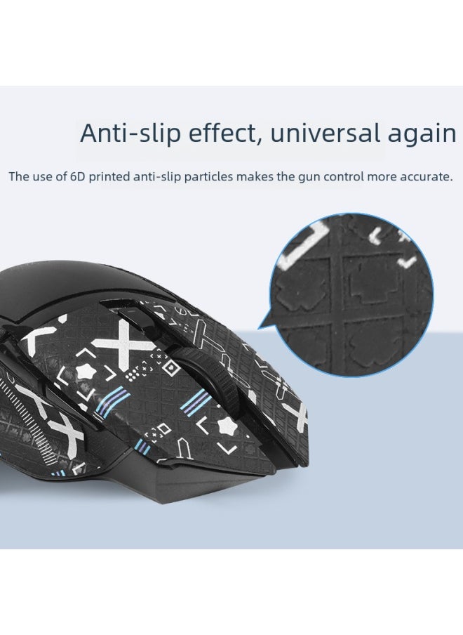 Generic - Digital Computer Mouse Pad Foot Pads Mouse Stickers Foot Stickers Pads-Color: Gradient Color Printing Mouse Stickers - Image 1