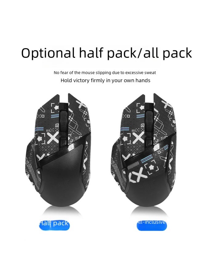 Generic - Digital Computer Mouse Pad Foot Pads Mouse Stickers Foot Stickers Pads-Color: Gradient Color Printing Mouse Stickers - Image 1