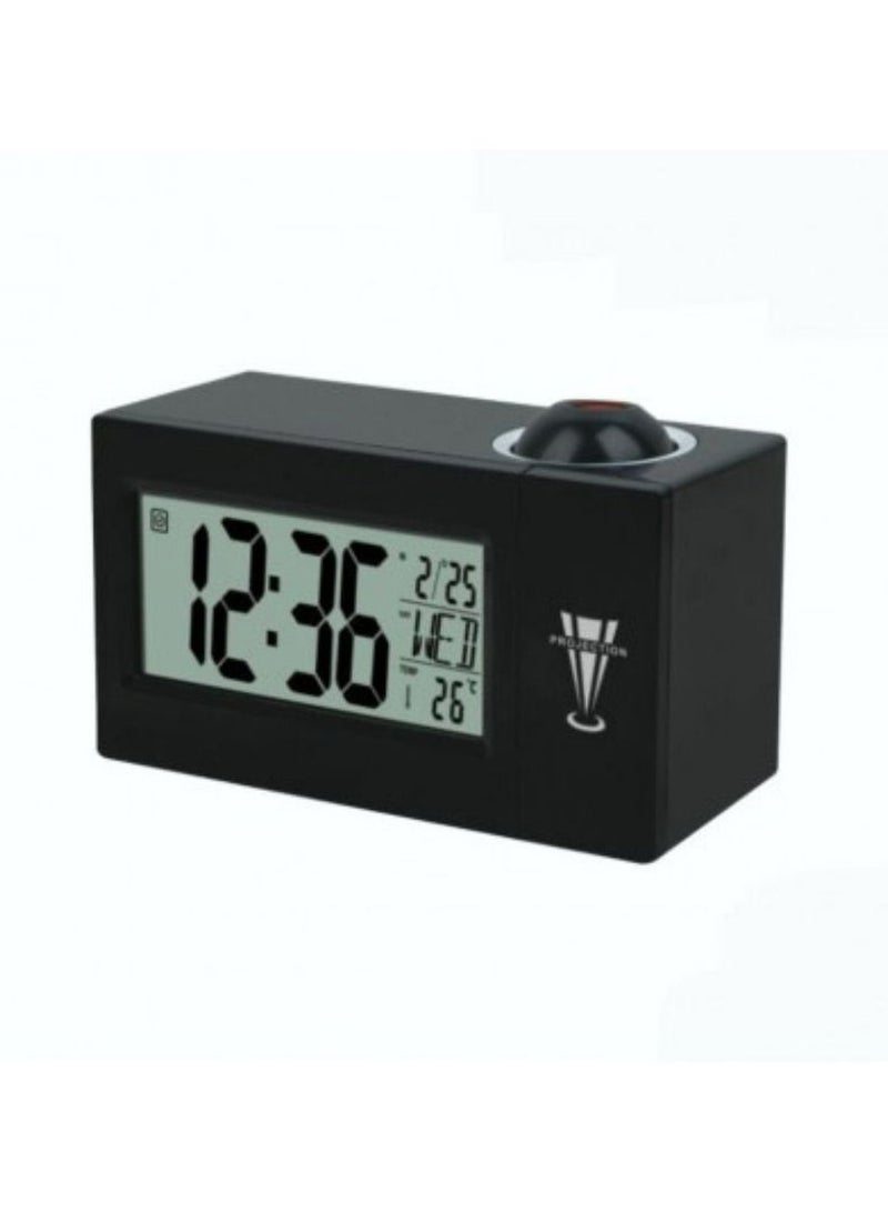 Projection Alarm Clock, Back light of calender,Hours and minute display,Month and date display,Day of week display,Clender for 100 years,Alarm with music,Projector clock