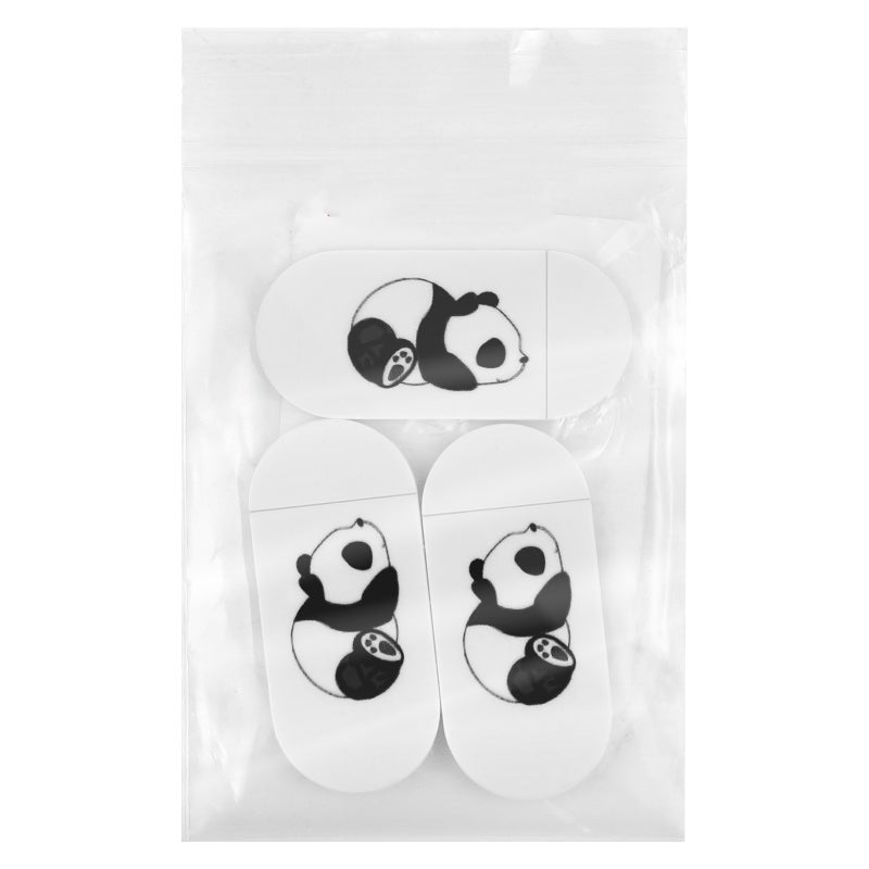 3PCS Plastic Webcam Privacy Cover Protective Web Camera Cover Portable Webcam Decorative Patch for Laptop Phone Tablet (White) - Image 3