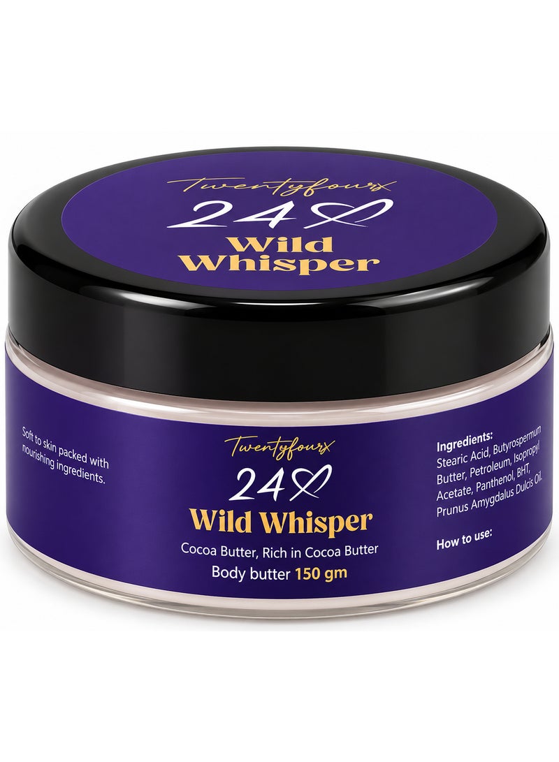 24X Wild Whisper Body Butter - 150g