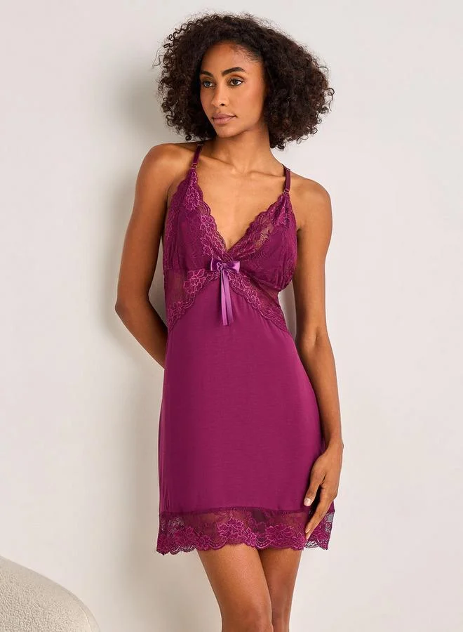 سبلاش فيڤ Slip Dress with Thongs