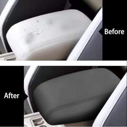 faccaibbg Armrest Cover for 2012-2014 Ford Focus(Black),Center Console Cover for Focus 2012 2013 2014 Accessories - Image 5