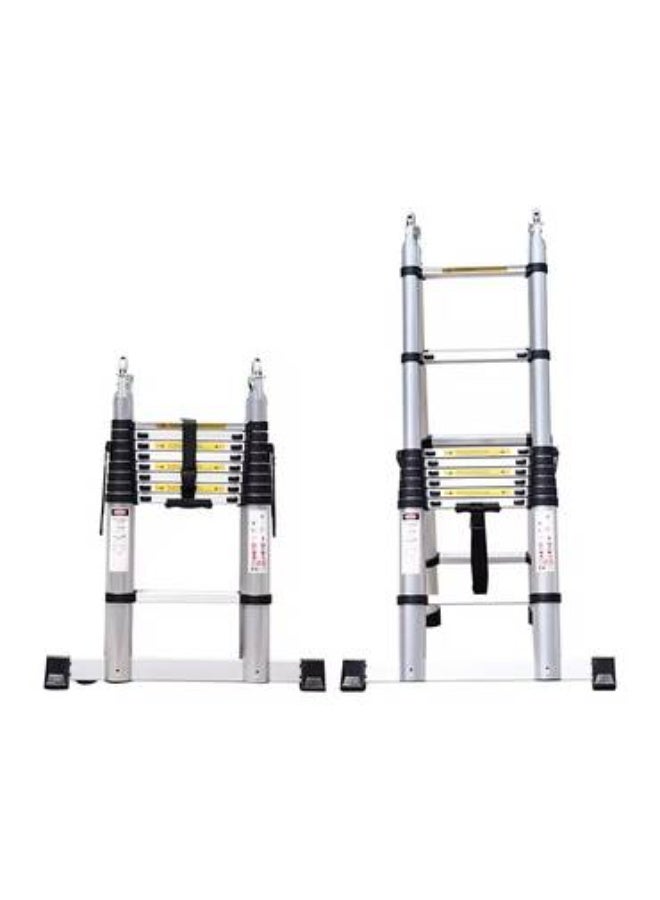 3.8M Double Telescopic Aluminum Ladder – Foldable Multi-Purpose Extension Ladder - Image 3