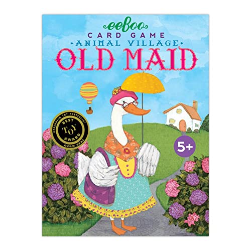 eeBoo: Animal Old Maid, Playing Card Game for Kids, Cards are Durable, Easy to Understand Instructions Included, for Ages 5 and up - Image 2
