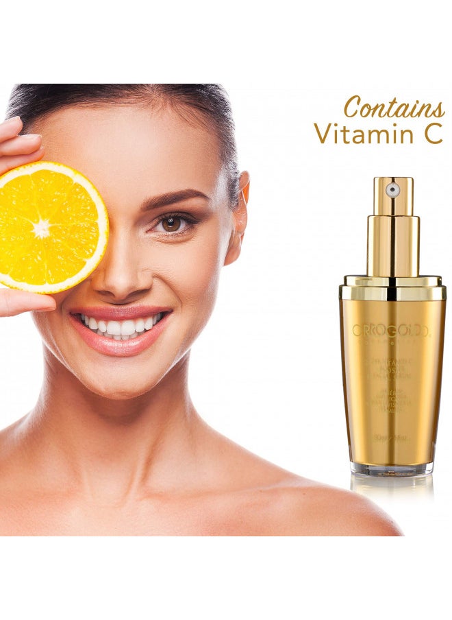 Orogold OROGOLD 24K Vitamin C Booster Facial Serum - Anti Aging Facial Serum with Gold - Skin Brightening Serum For Face - 30 Mililiter / 1 Fl. Oz  - Image 4
