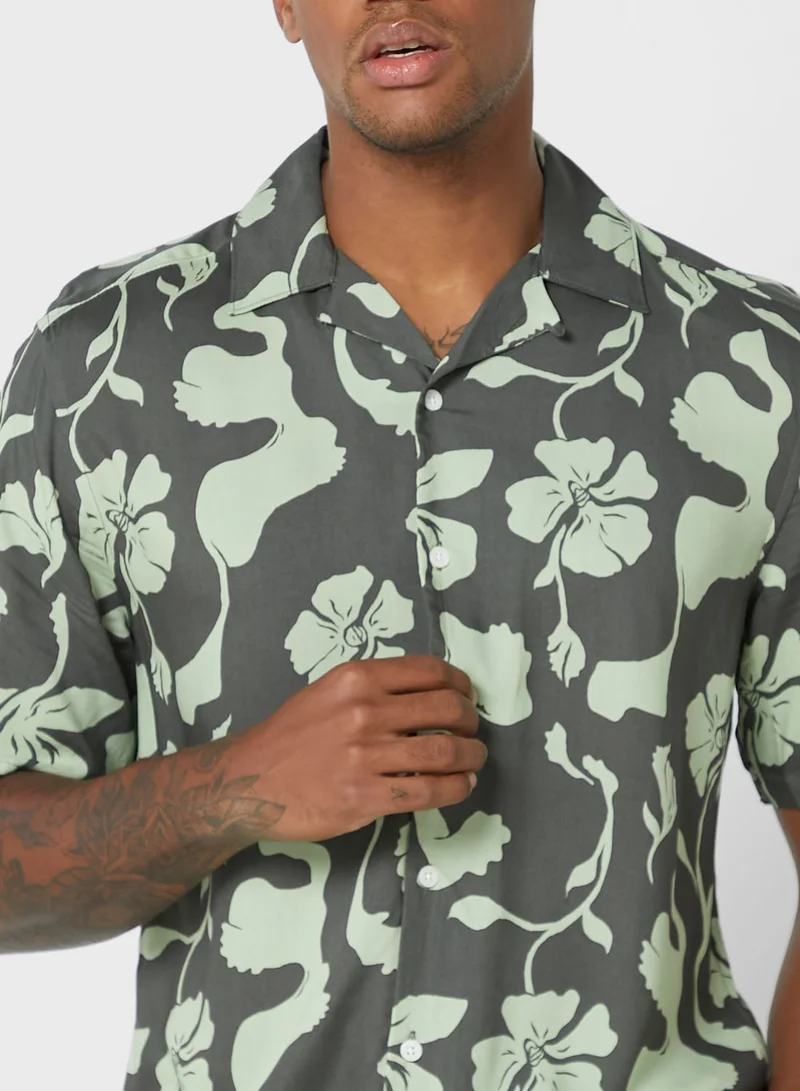 Only & Sons Casual Printed Regular Fit Shirt