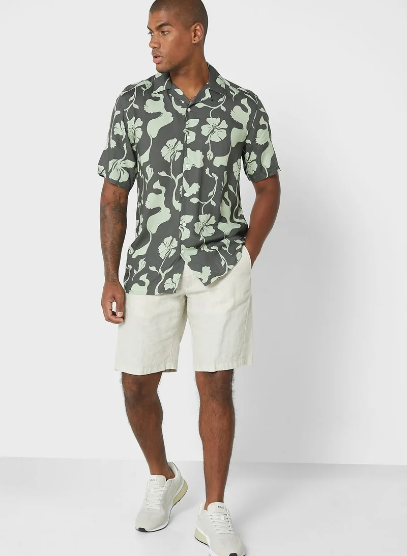 Only & Sons Casual Printed Regular Fit Shirt