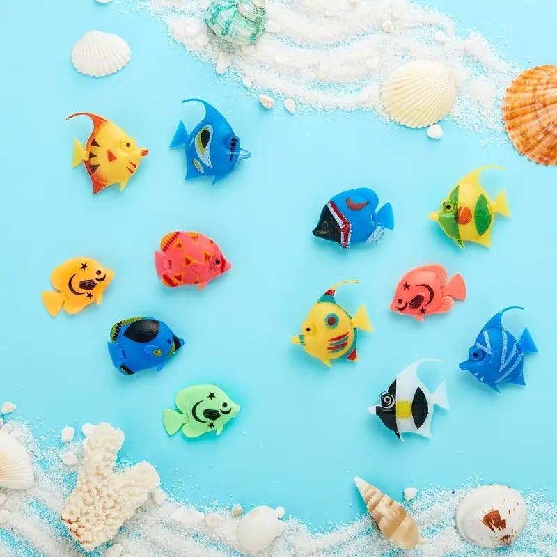 VAYINATO ® Artificial Moving Plastic Fishes Floating Fishes Lifelike Fish Ornament Aquarium Decorations for Fish Tank (5 Pcs, Random Style) by Petzlifeworld - Image 4