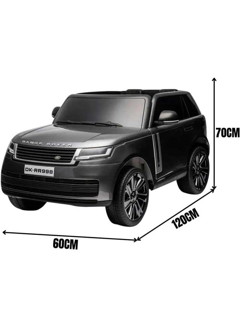 Range Rover RALLY Kids Electric Ride-On Car (Land Rover Design) | 12V 14Ah Battery | 4 Motors | EVA Tires | Leather Seat | MP3 & USB | Age 3–7 Years - Image 5