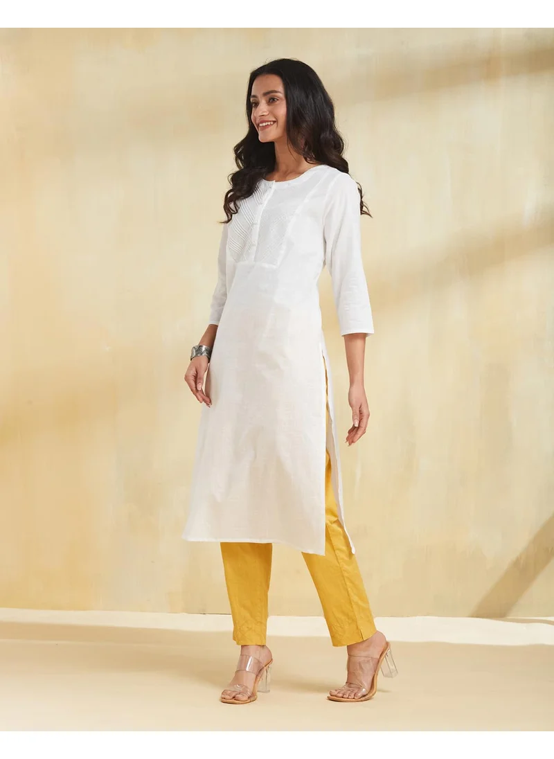 Fabindia Hand Block Printed  Long Kurta