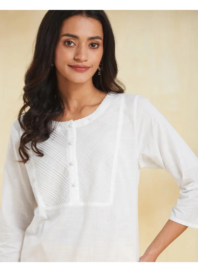 Fabindia Hand Block Printed  Long Kurta
