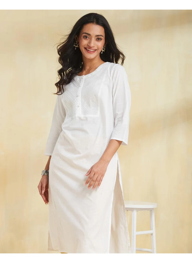 Fabindia Hand Block Printed  Long Kurta