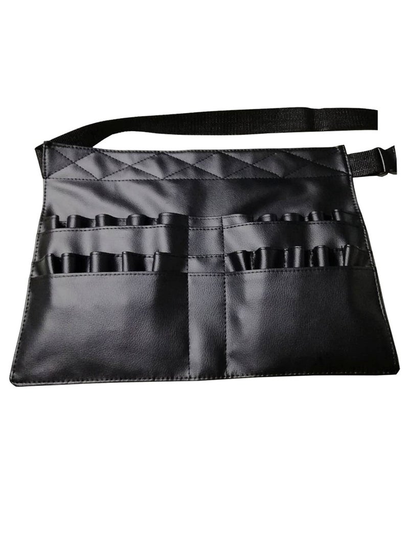 SYOSI SYOSI Makeup Brush Bag, Portable Makeup Brush Belt Makeup Brush Waist Multi Pockets Make-Up Tool for Salon & Travel & Home  - Image 1