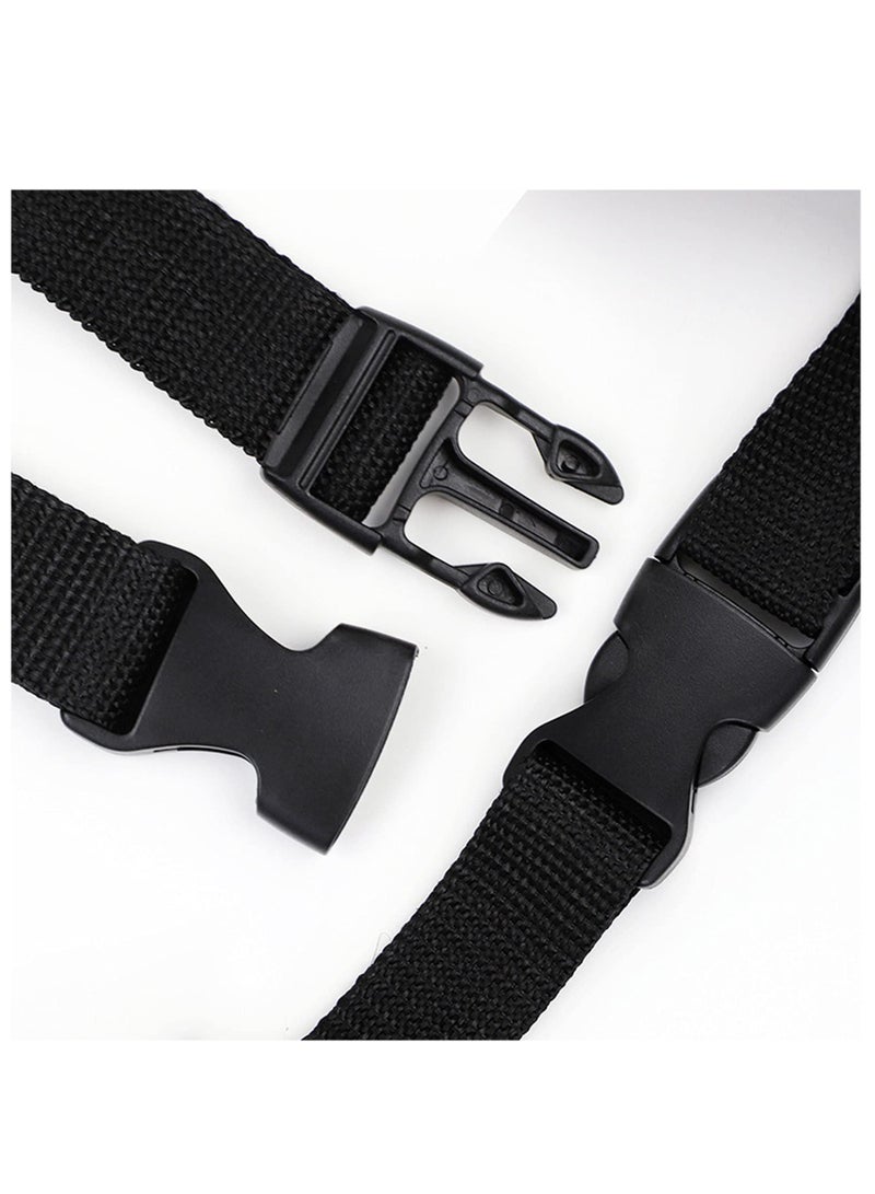 SYOSI SYOSI Makeup Brush Bag, Portable Makeup Brush Belt Makeup Brush Waist Multi Pockets Make-Up Tool for Salon & Travel & Home  - Image 5