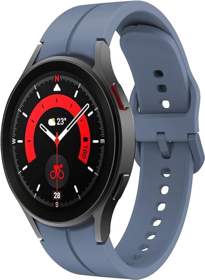 Next Next store Compatible with Samsung Galaxy Watch 4 44mm 40mm/Galaxy Watch 4 Classic 46mm 42mm 20mm Sport Silicone Replacement Strap for Galaxy Watch 3 41mm Women Men (Light Blue)