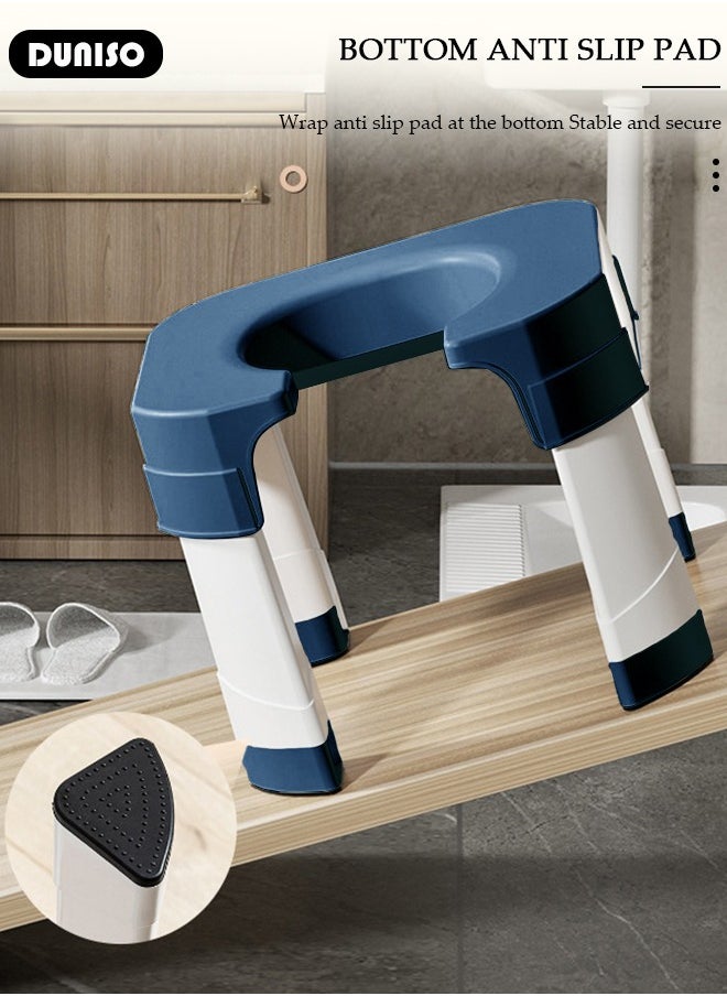 DUNISO - Portable Toilet Seat,Home Toilet Seat Convertible from Squatting to Sit,Toilet Seat with Anti-slip Function for Pregnant Women, Elderly Frame and Disabled - Image 1
