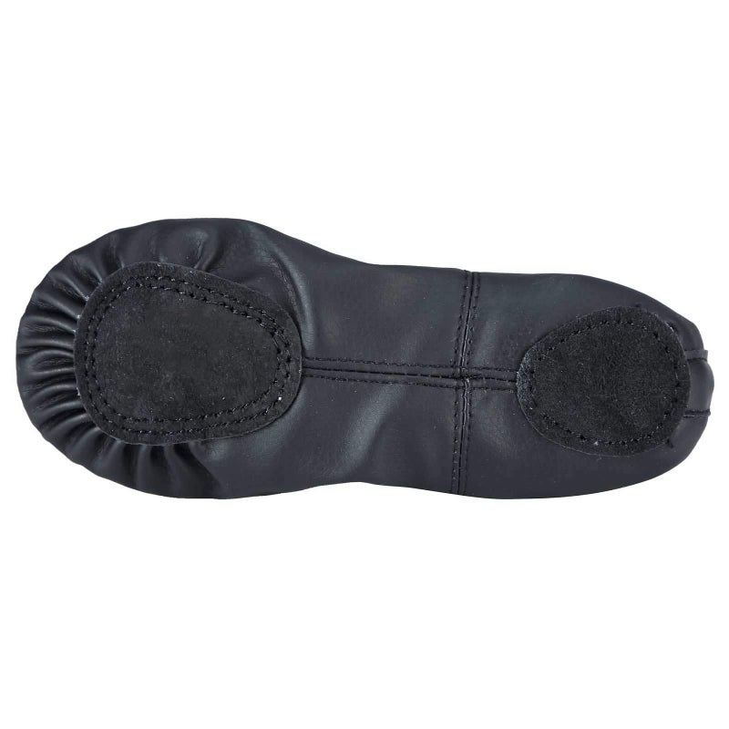 Dynadans Soft Leather Ballet Shoes/Ballet Slippers/Dance Shoes for Girls and Boys (Toddler/Little/Big Kid/Women)-Black-10M Toddler - Image 5
