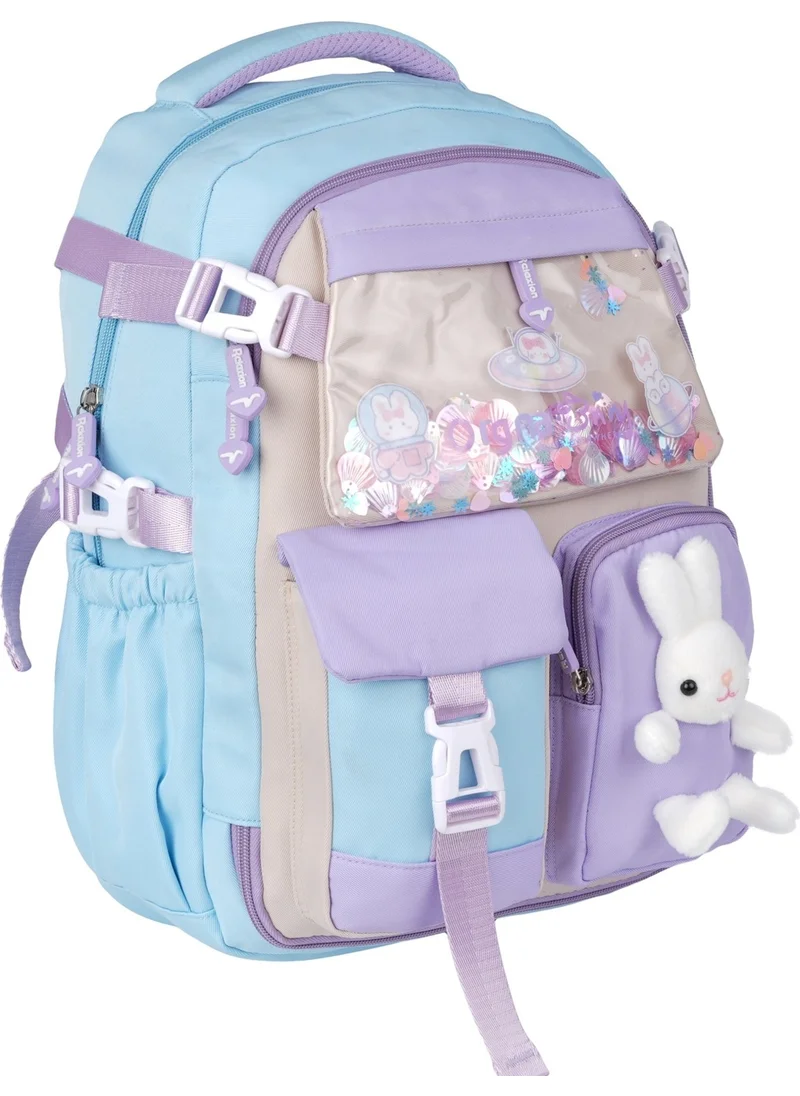 ريلاكسن 7 Compartment Back Support Accessory Internal Compartment Organizer Design School Backpack