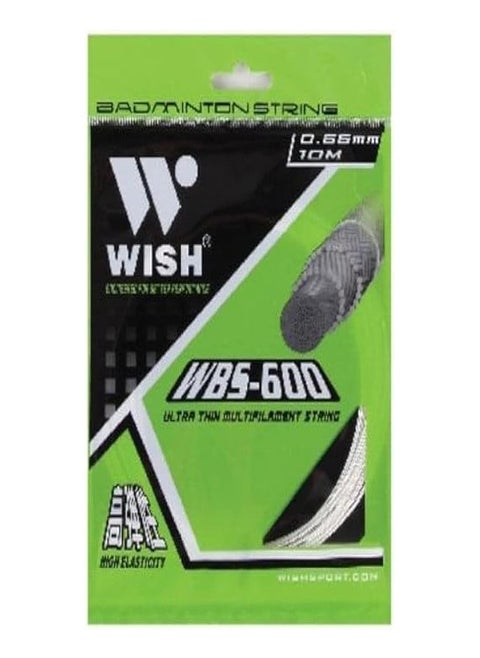 Wish Badminton String Wbs-600 Optic Yelow