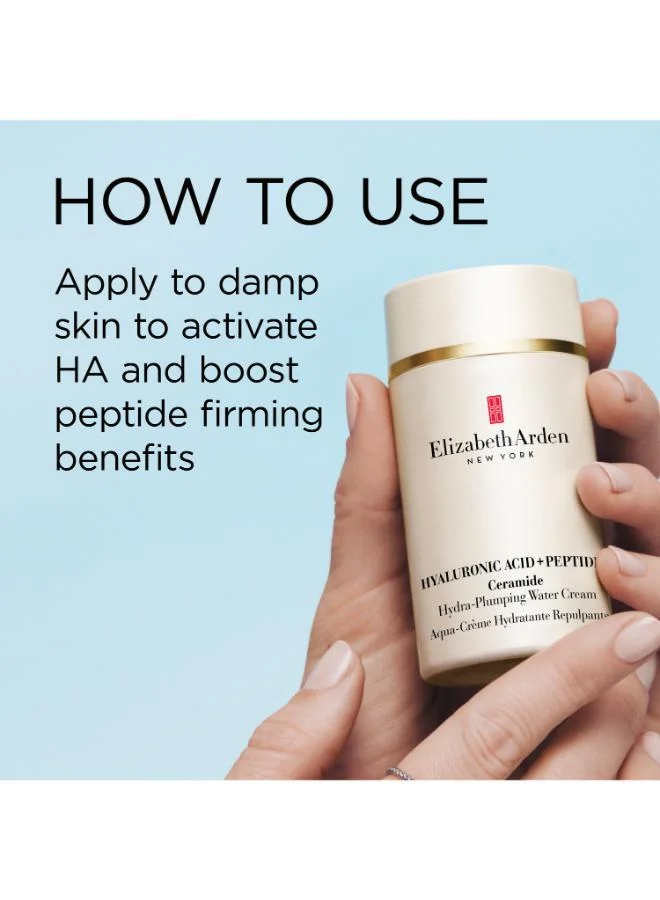 Elizabeth Arden Hyaluronic Acid + Peptides Ceramide Hydra-Plumping Water Cream, 50ml