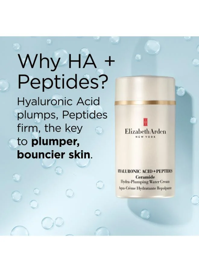 Elizabeth Arden Hyaluronic Acid + Peptides Ceramide Hydra-Plumping Water Cream, 50ml