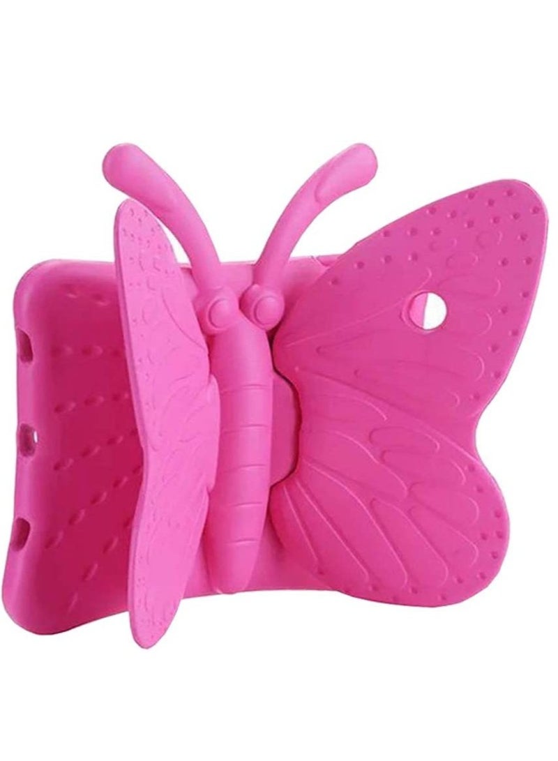 iPad 9th 8th 7th Generation Case Kids Girls, Cute Butterfly Shockproof EVA Foam Super Protection Stand Cover for iPad 2021 2020 2019 10.2" and iPad Air 3 Pro 10.5" - Image 3