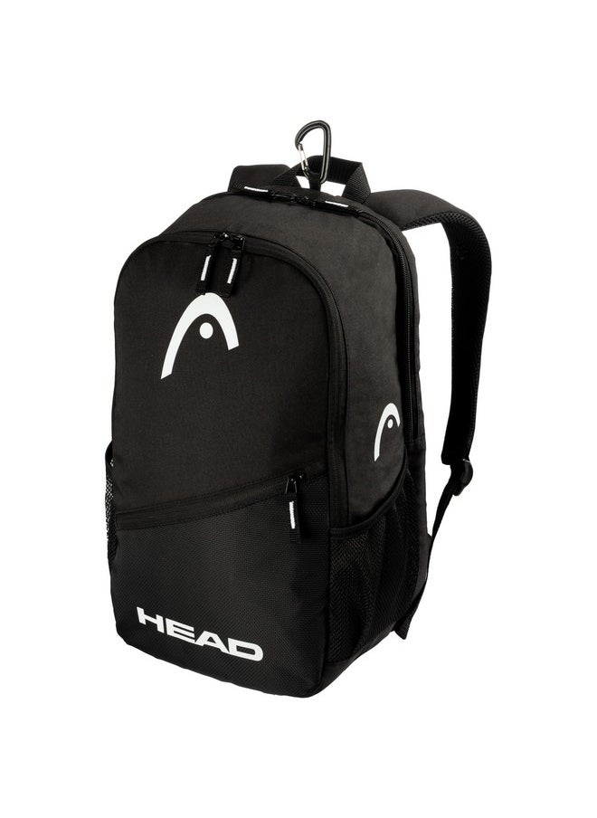 HEAD Tour Pickleball Backpack 22L, Color-Black/White  - Image 1