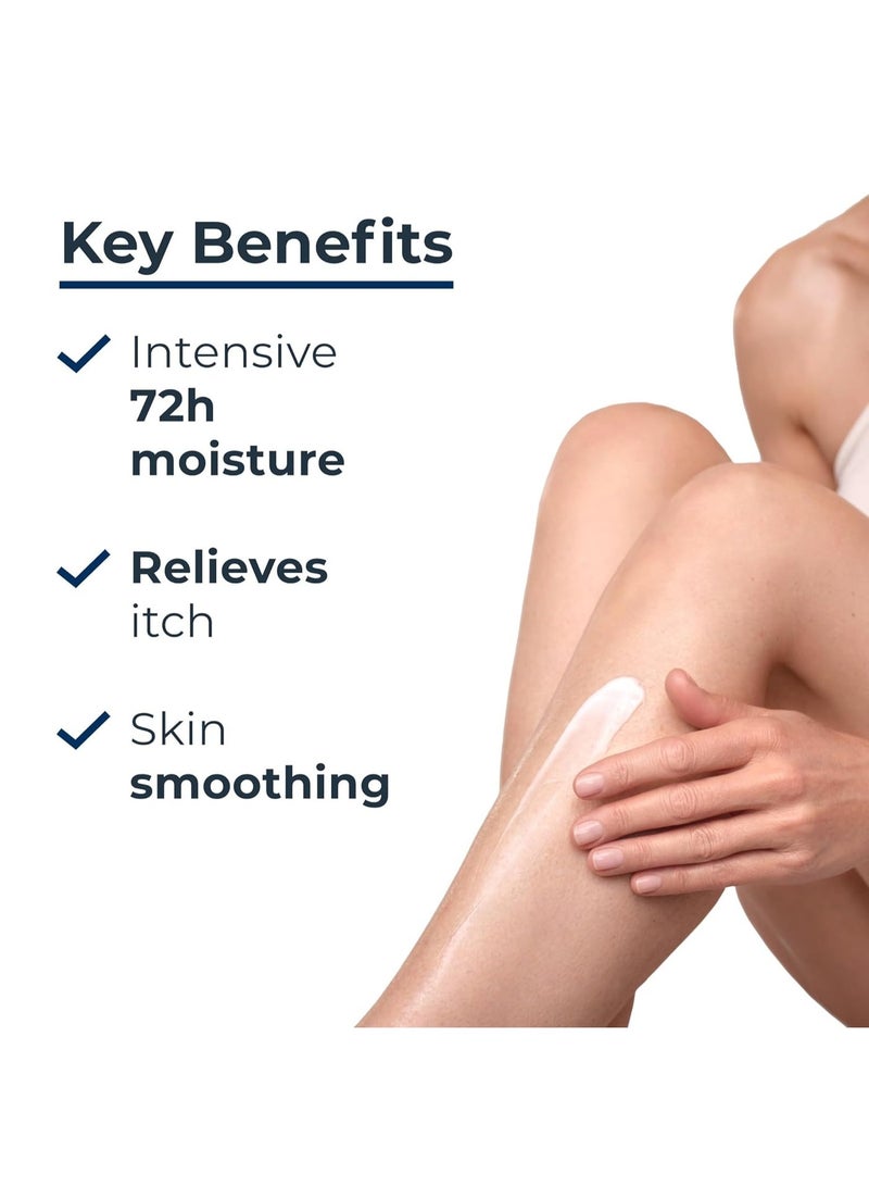 يوسيرين كريم يوسيرين يوريا الاصلي للبشرة الجافة لوشن تصحيح اضافي يوريا 10% أبيض 400 مل - Image 3