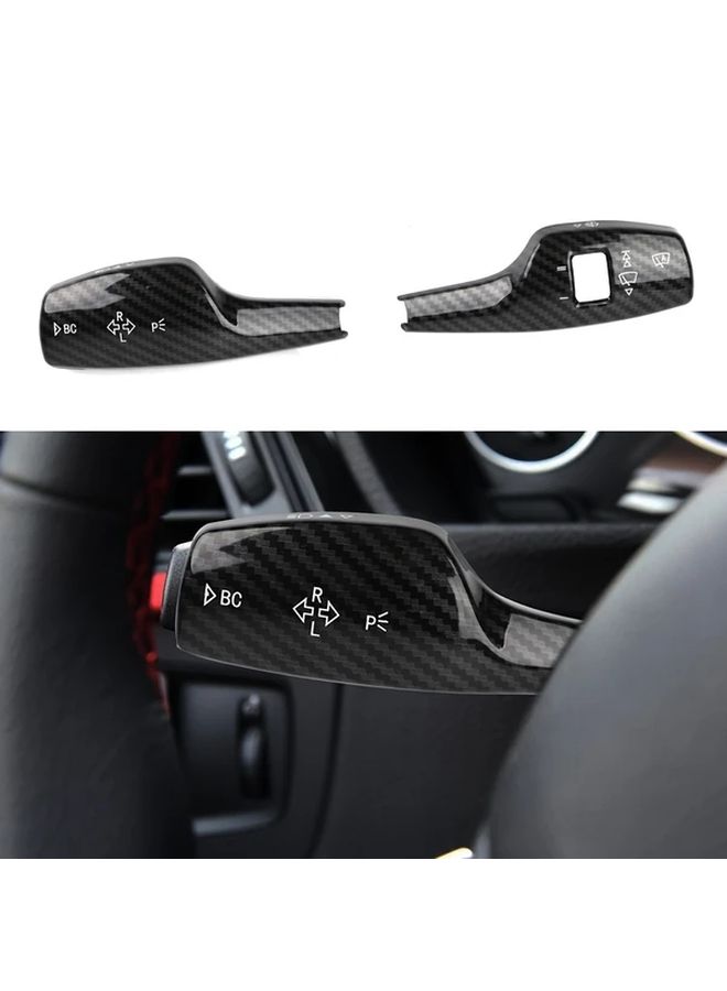 Carbon Fiber Wiper Switch Decorative Rod Interior Trim Fit BMW 3 4 5 7 Series - Image 3