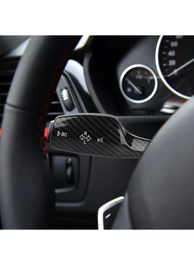 Carbon Fiber Wiper Switch Decorative Rod Interior Trim Fit BMW 3 4 5 7 Series - Image 4