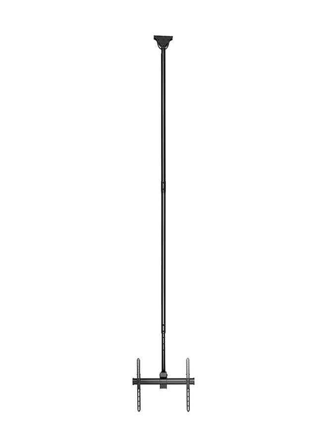 Skill Tech SH 643C Ceiling Mount for 26"-75" LED LCD Screens, VESA 600x400, Adjustable Drop 2.5m–3m, 50kg Load Capacity – Black  - Image 1