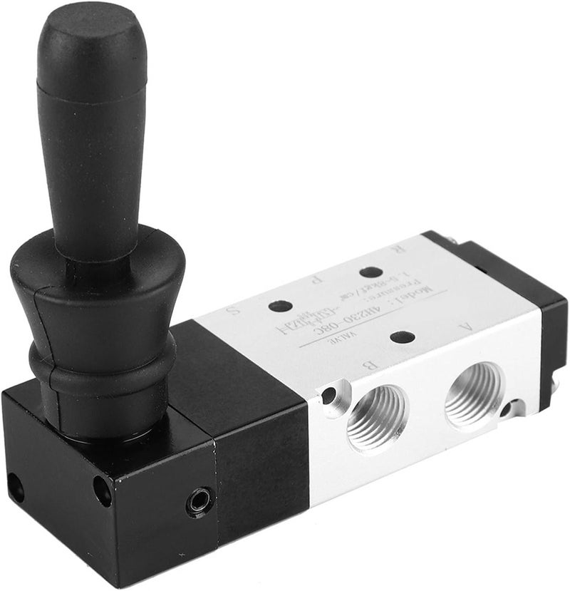 Yosoo Pneumatic Manual Control Valve Valve Compact Hand Lever for Industrial Systems (4H230-08) - Image 3