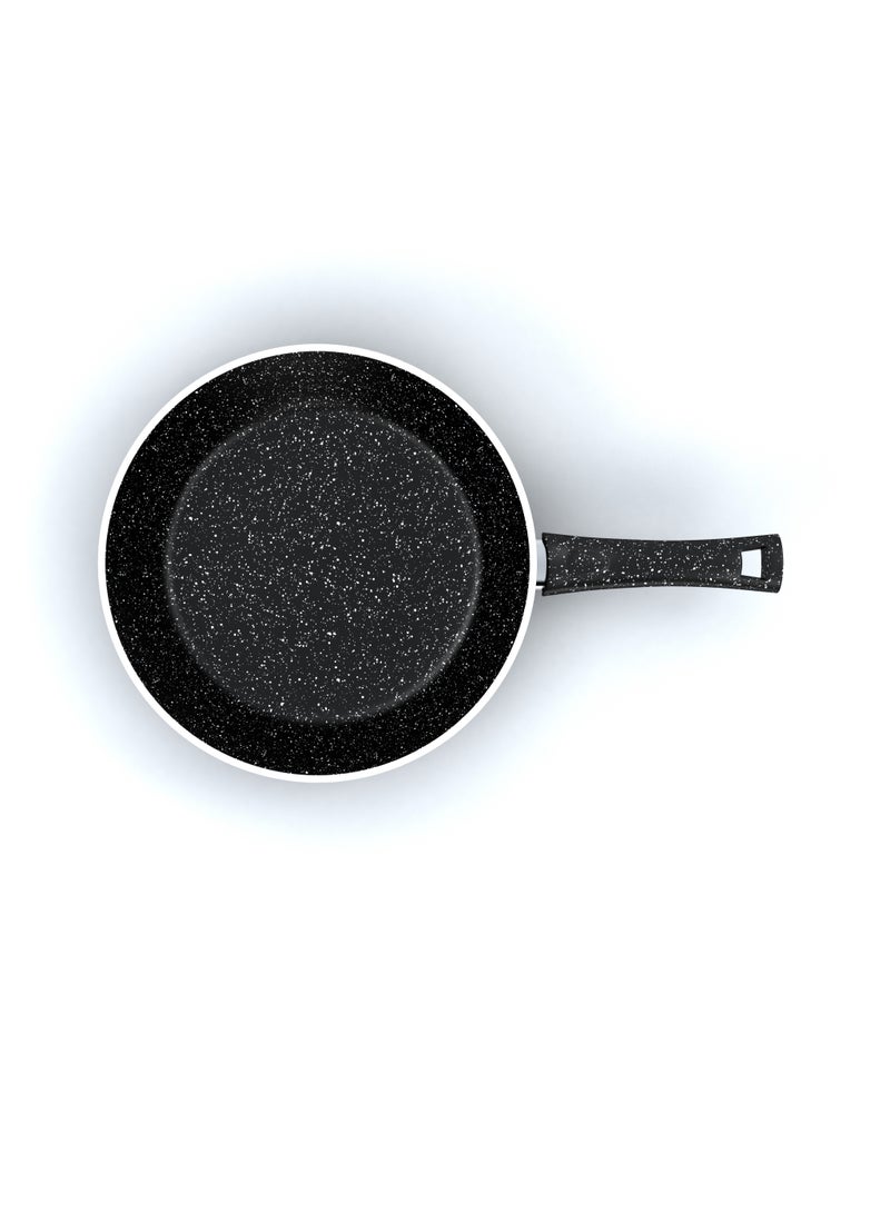 LAZORD Granite Pro Pan Set - 3 Piece - Size 20, 24, 28 - Black  - Image 4