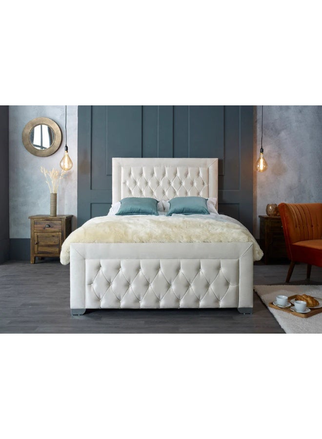 Havana Beds And Upholstery Haven Luxury Handmade Double Bed (Suitable Mattress fit :140 cm x 190 cm) - Image 3