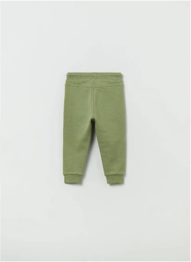 او في اس OVS Plush Joggers With Drawstring