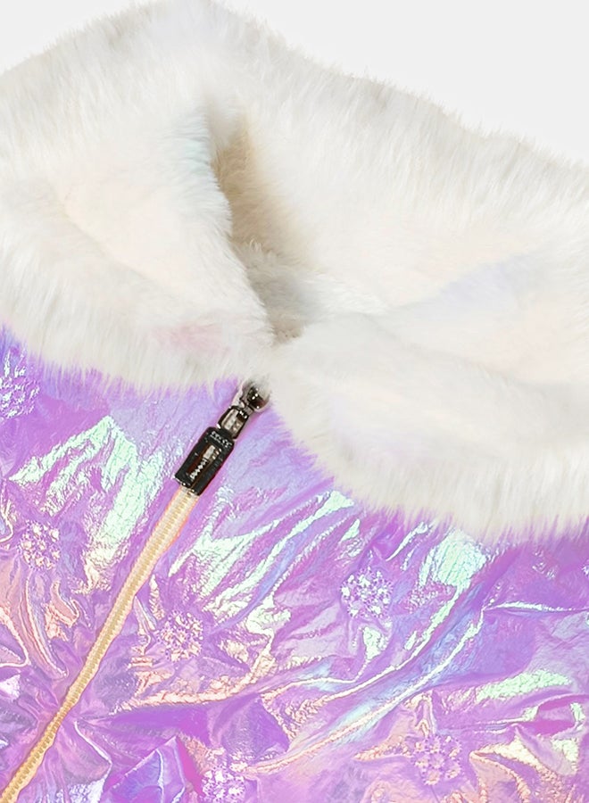 BabyShoora Baby Unisex Waterproof Fur Lined Winter Bodysuit - Image 3