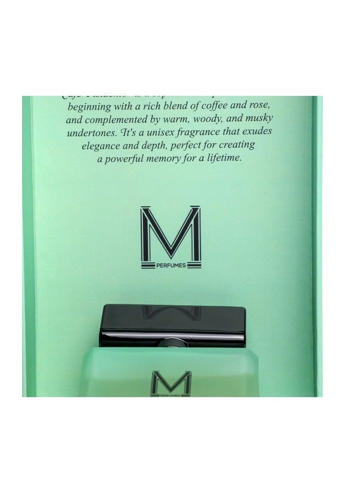 VM PERFUMES Café Pistachio Unisex Eau de Parfum 100ml – Sophisticated Pistachio, Coffee & Rose Scent with Woody & Musky Notes - Image 5